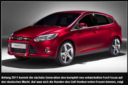 Der neueste Generation des Ford Focus (Bild: evo-cars.de)